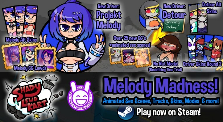 projektmelody"s in an 18  adult hentai game?