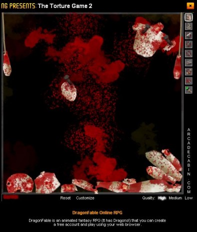 I did another torture, but he was still alive!