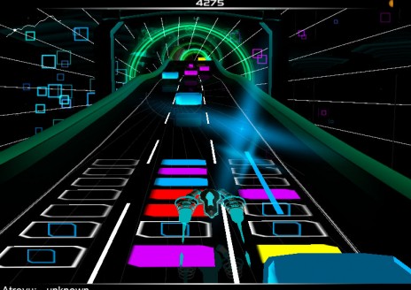 Audiosurf.