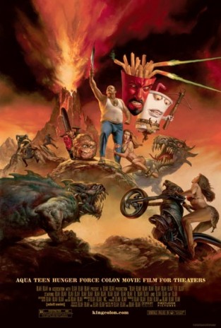 AQUA TEEN HUNGER FORCE COLON MOVIE FILM FOR THEATERS TONIGHT ON ADULT SWIM.