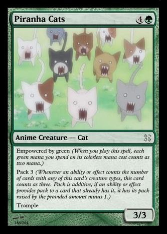 4chan cards, part 3 - Cats, Empowerment and Pack