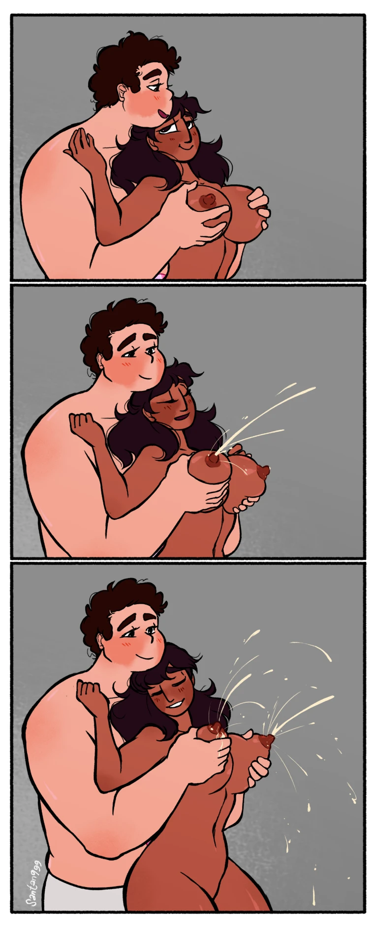 Santan999 comic porn- Connie & Steven sexy images