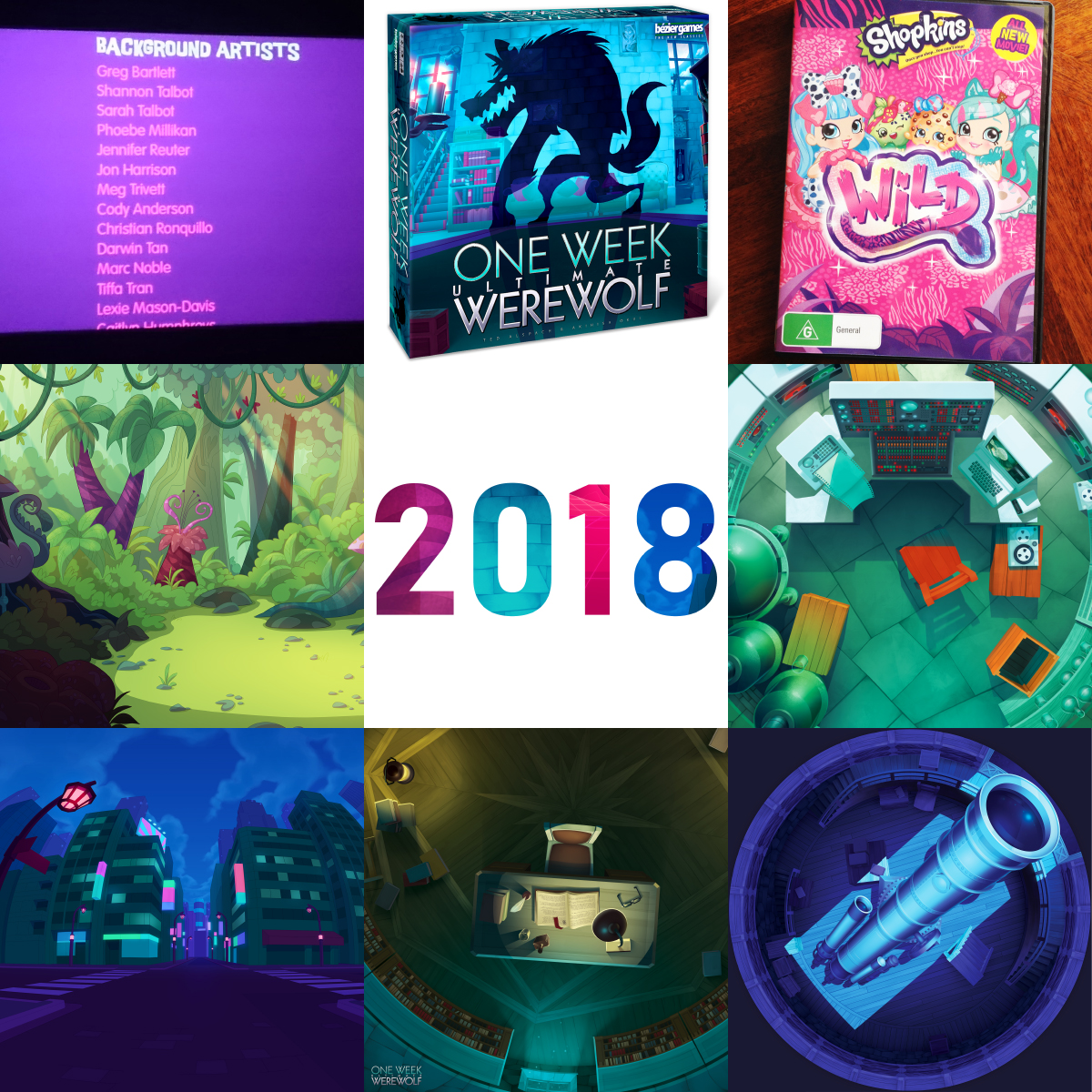 Assortment of 2018 highlights