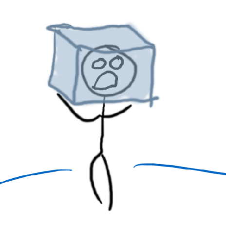 Suffocating on Ice.