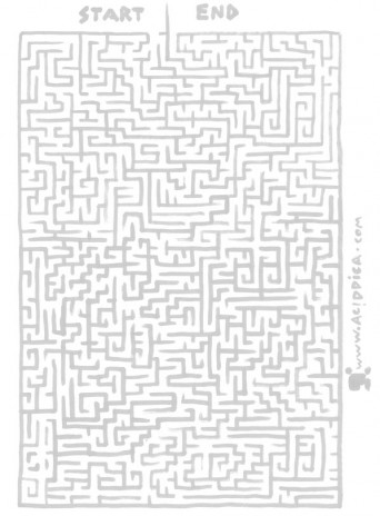 You have probably never seen a better maze.