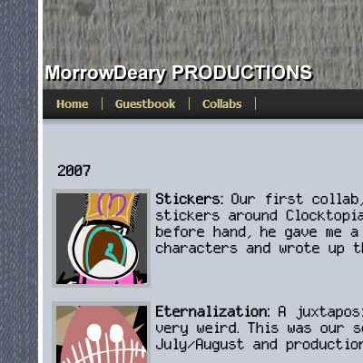 MorrowDearyProductions Redesign