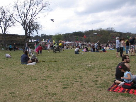 Cool pic of the kite festival.