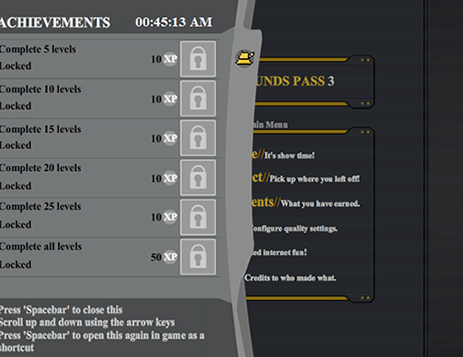 Newgrounds Pass 3 Log