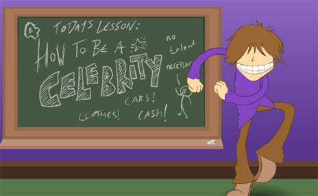 'How to be a CELEBRITY' - New Wonchop/Weebl animation