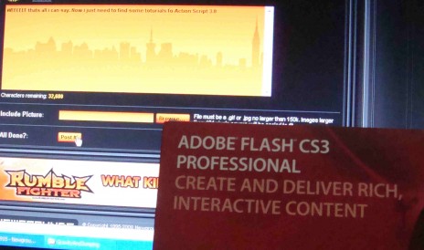 I got Adobe Flash CS3 Yesterday