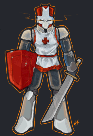 Castle Crashers - Red Knight Popping and Locking on Behance