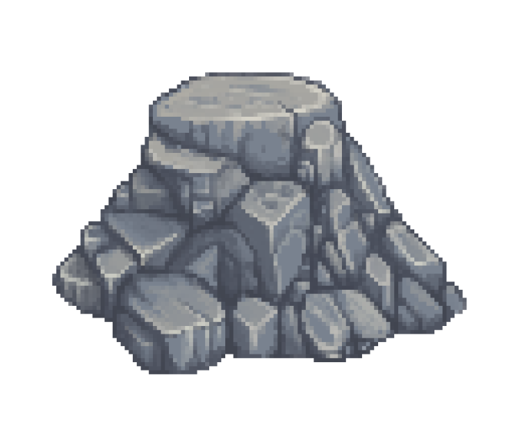 The Rock Meme Pixel Art