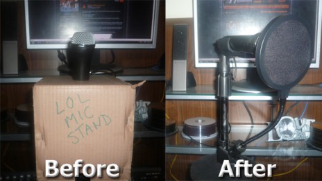 New Mic Stand!