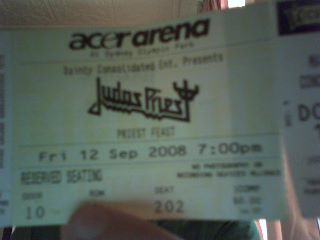 So I saw Judas Priest..