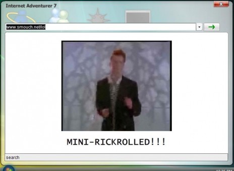 Mini-RickRoll'D