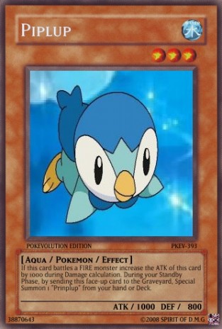 piplup yugio card