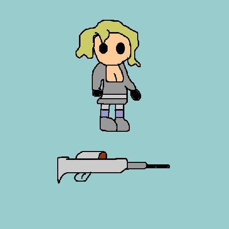 Sniper Wolf doodle