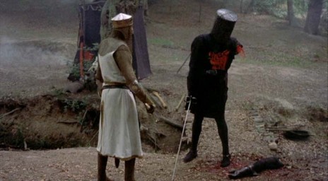 It's only a flesh wound!