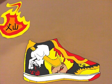 Custom Shoe sketch