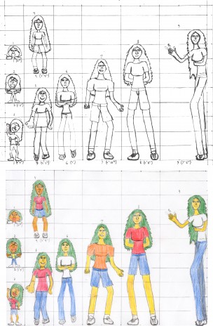 BEHOLD! for I have learned to draw!