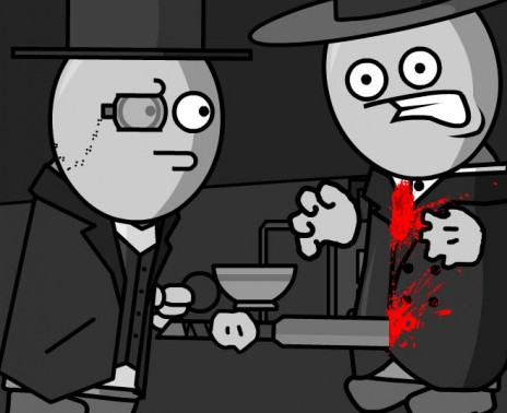 Mage Cucumber, Sorcerer Skeleton and Genital Worm eat alpaca or something  like that by Grkeepbar on Newgrounds