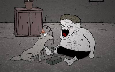 NEW CARTOON - Dog Of Man