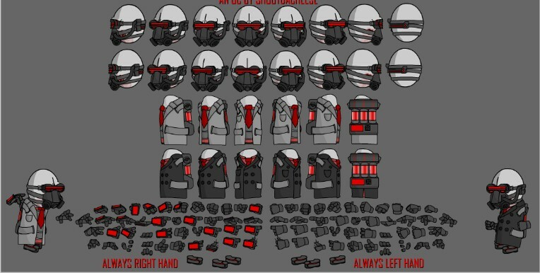 Madness Combat Sprite Sheet Custom Weapons - Colaboratory