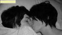 Hot Emo Guys Kissing (Kinda sounds like Happy Thanksgiving).....