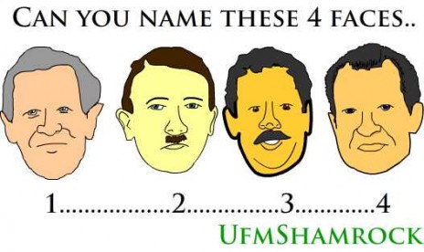 can you name this 4 faces?