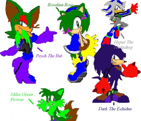 i can make characters or custom characters/new creations by me