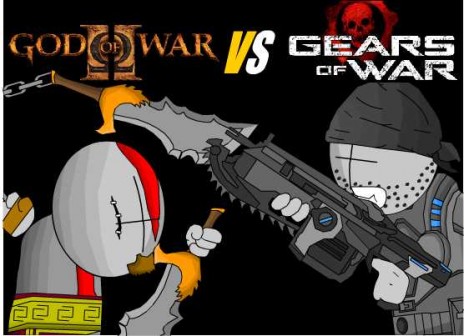 God of war vs Gears of war  GOW VS GOW