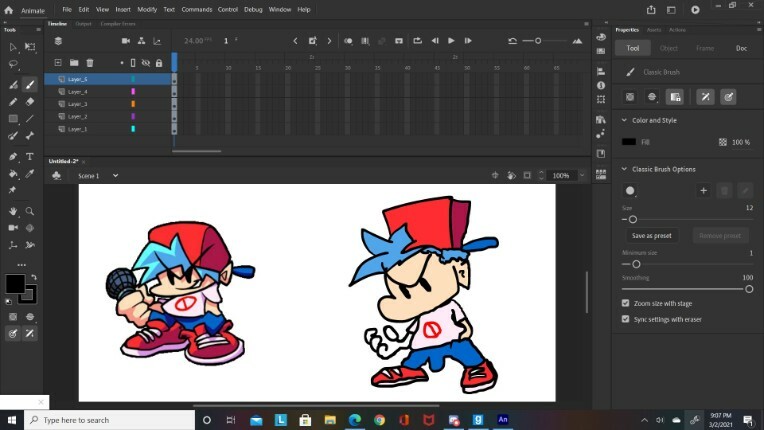 I'm Redoing The Fnf Animation - By Mrflipside