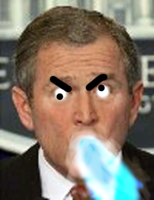 George Bush Shoopin teh Whoopzor