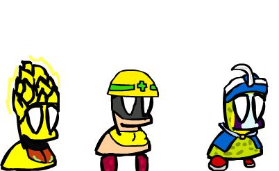 3 characters i made