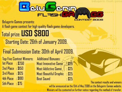 Belugerin Flash Games Contest 2009