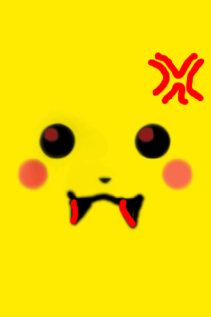 Evil Pikachu!