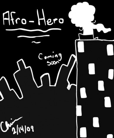 Afro-Hero Promo Poster