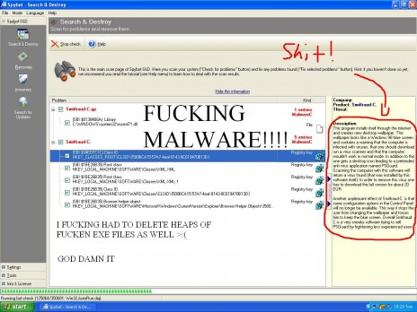 GOD DAMN VIRUSES AND MALWARE