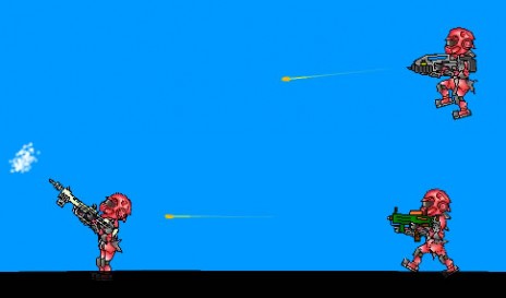 Multiplayer Sidescrolling Shooter - Graphical Update