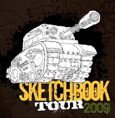 gotoAndStart: Sketchbook Tour 2009