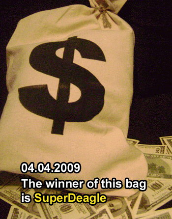 Win a bag of money!