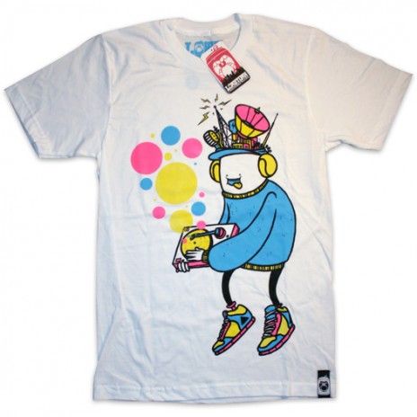 Lowdtown Nath Milburn Collab t-shirt: Public Radio tee