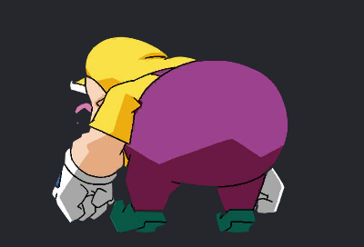 Wario's ass