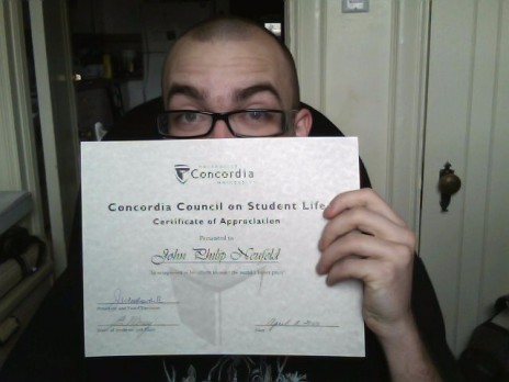 Concordia award!