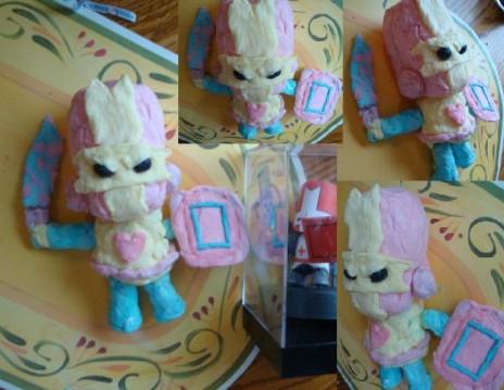 I made a cotton Candy Castle Crasher!