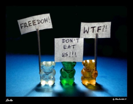 what if gummy bears could live and think?