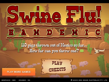 Join the battle against Swine Flu with my new game.