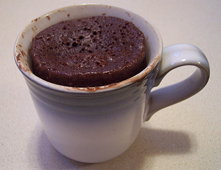 5 Minute Chocolate Mug Cake