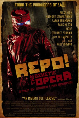 Let's talk about a movie Repo the genetic opera.