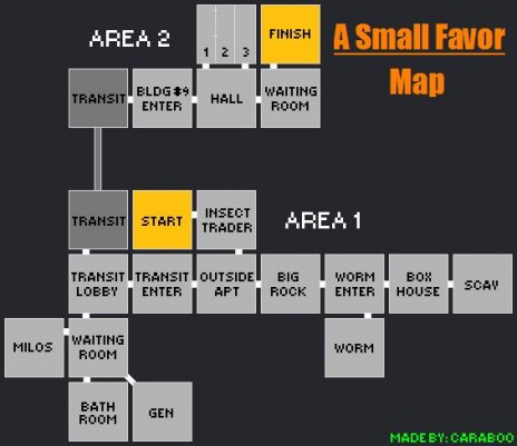 A Small Favor Map